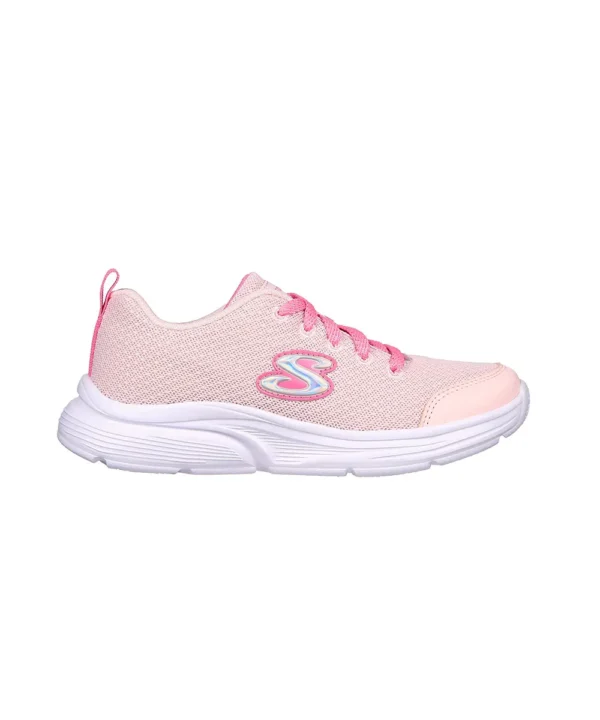 Skechers Girls' Wavy Lites - Blissful Wish
