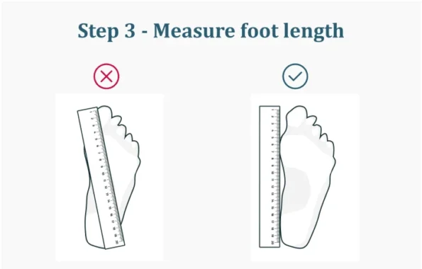 How to measure shoe size at home-3