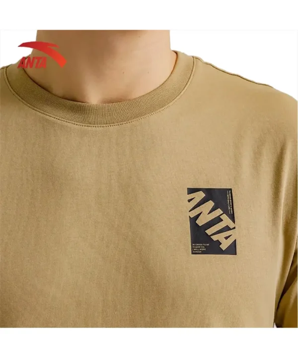 Anta Men's COTTON T-SHIRT CROSS-TRAINING