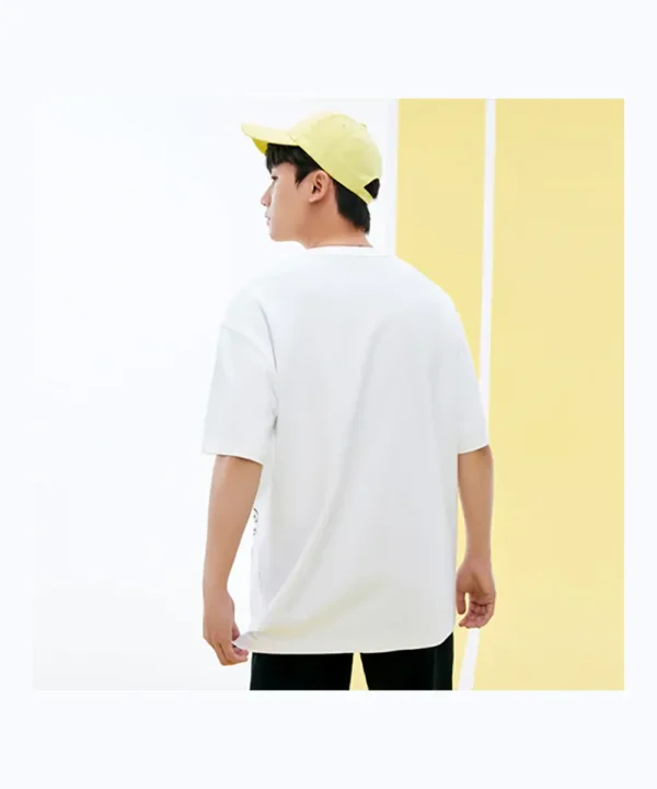 ANTA Men's IP Smiley Lifestyle SS Tee Shirt Relax Fit