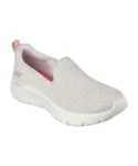Skechers Women GOwalk Flex Shoes 124964-NAT-4