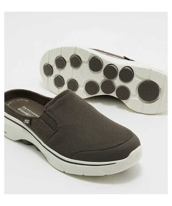 Skechers Men's GOwalk 7 slip-on flip-flops