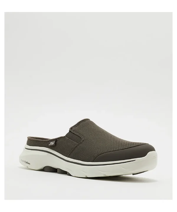 Skechers Men's GOwalk 7 slip-on flip-flops