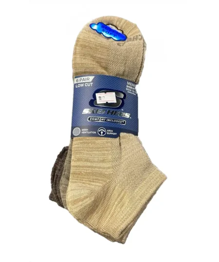 Skechers Mens's Low Cut Socks