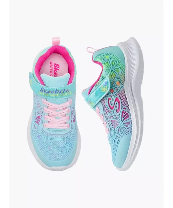 Skechers Girls' Jumpsters 2.0 - Butterfly Flush